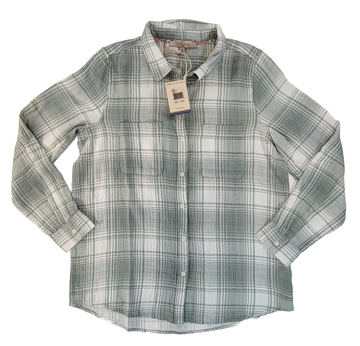 Green plaid button down shirt 2025