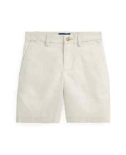 NWT Polo Ralph Lauren Boys Straight Fit Stretch Twill Short Sand 10