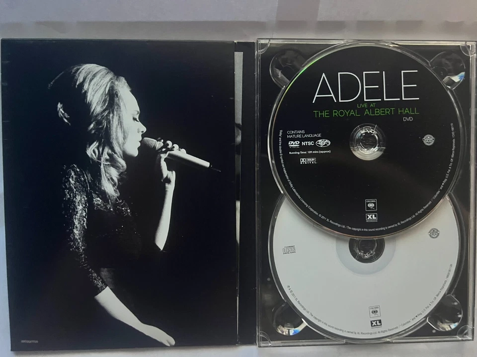 Adele: Live at the Royal Albert Hall by Adele (CD, 2011) 2 Disc Set - VERY GOOD Foto 3 de 3