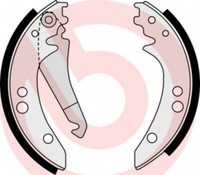 Brembo Bremsbackensatz Bremsbacken Hinten FüR Mercedes-Benz T1 Bus 601