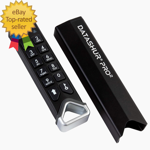 Datashur PRO2 128 GB Secure Flash Drive FIPS 140-2 Level 3 Certified Password - Picture 7 of 7