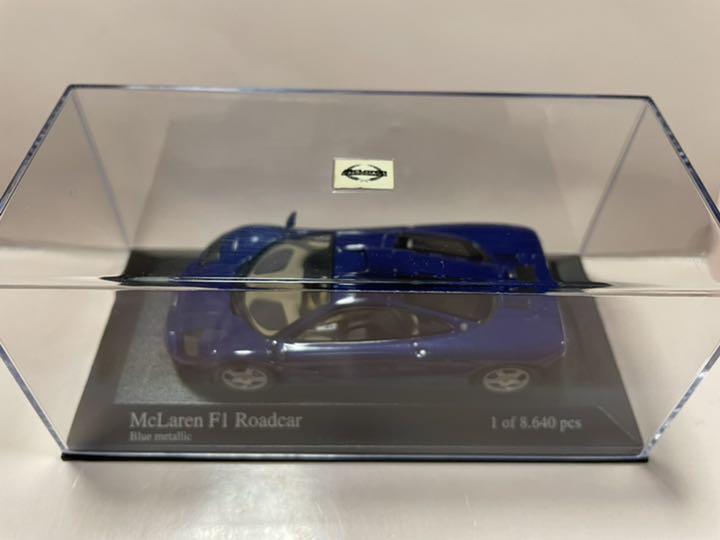 MINICHAMPS 1/43 McLaren F1 Roadcar Blue metallic | eBay MINICHAMPS 1/43 McLaren F1 Roadcar Blue metallic | eBay