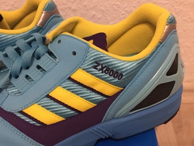 NEU! Original Adidas ZX 8000 Aqua 42,5 Retro 9/2009 Vintage Samba