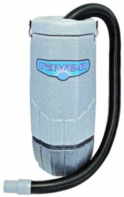 Sandia 20-2000 XP-3 Whisper Raven Commercial Backpack Vacuum, 10 Quart Capacity
