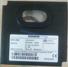 New Siemens LFL1.322 combustion controller By 