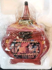 2001 ETHEL THE GOURMET Ardleigh Elliot Heirloom Music Box Cat PURRFECT PLACES