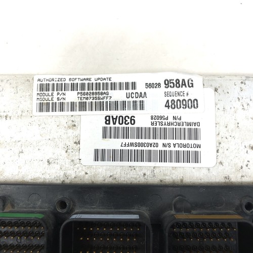 2005 Dodge RAM 5.7 Engine Computer ECU ECM PCM P56028958AG - Picture 6 of 6