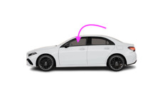Fits: 2019-2022 Mercedes Benz A-Class 4D Sedan Front Left Side Door Window Glass