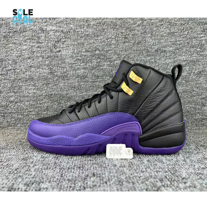 Air Jordan AJ12 Retro Black/Field Purple 153265-057 CT8013 Air Jordan AJ12 Retro Black/Field Purple 153265-057 CT8013