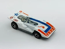 Hot Wheels Redline STEAM ROLLER White Enamel Flying Colors Very Nice !!