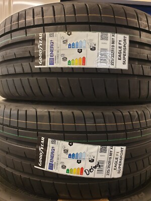 2x NEU Goodyear F1 Supersport 225/35/19 225 35 ZR19 88Y XL A1 UHP 2253519 D+A