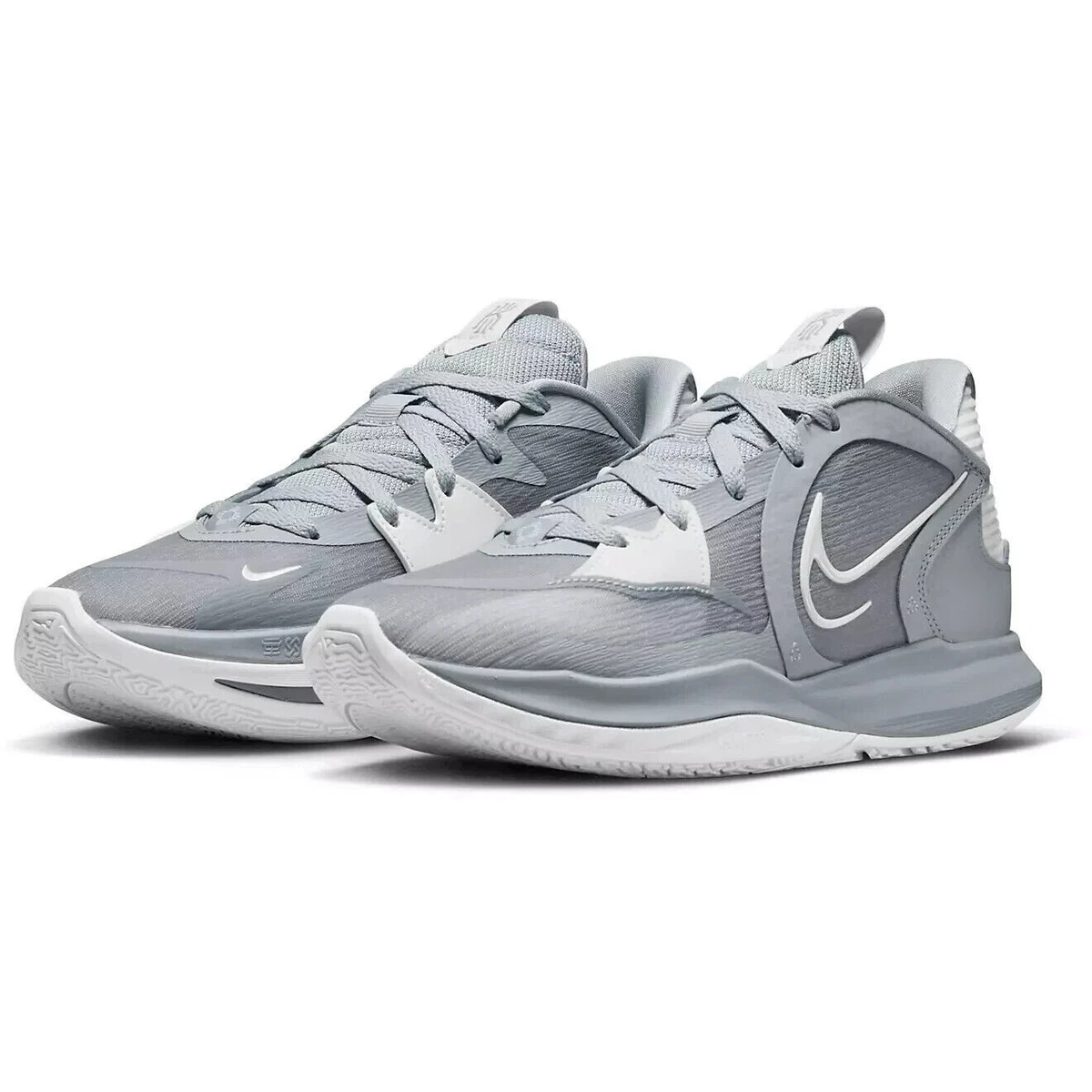 Nike Kyrie Low 5 TB Mens Size 14 Wolf Grey White Basketball Shoes DO9617 001
