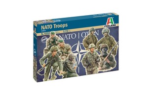 Italeri 1 72 Soldatini In Plastica Nato Troops 48 Figure Da Colorare Art 6191 Ebay