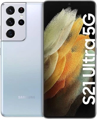 Fully Unlocked Samsung Galaxy S21 Ultra 5G SM-G998B 256GB 6.8