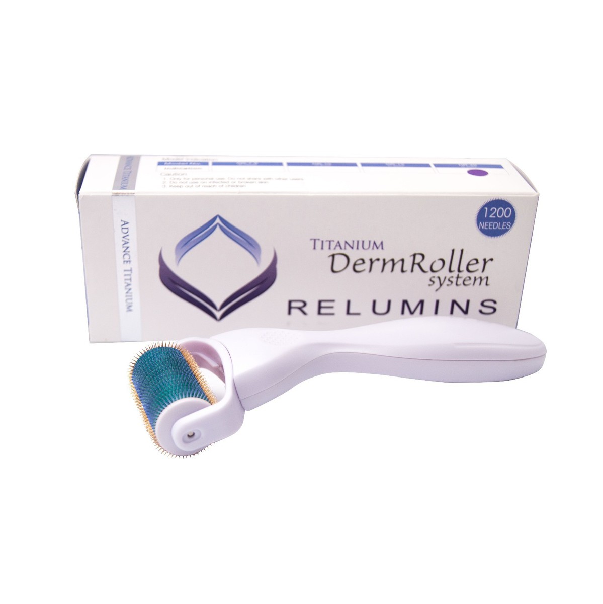 Relumins Advance Titanium Professional 1200 Needle DermRoller | eBay