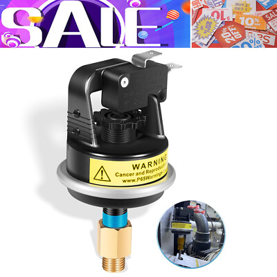 Replacement for Jandy Zodiac R0013200 Laars Pool Heater Air Pressure Switch 2Psi