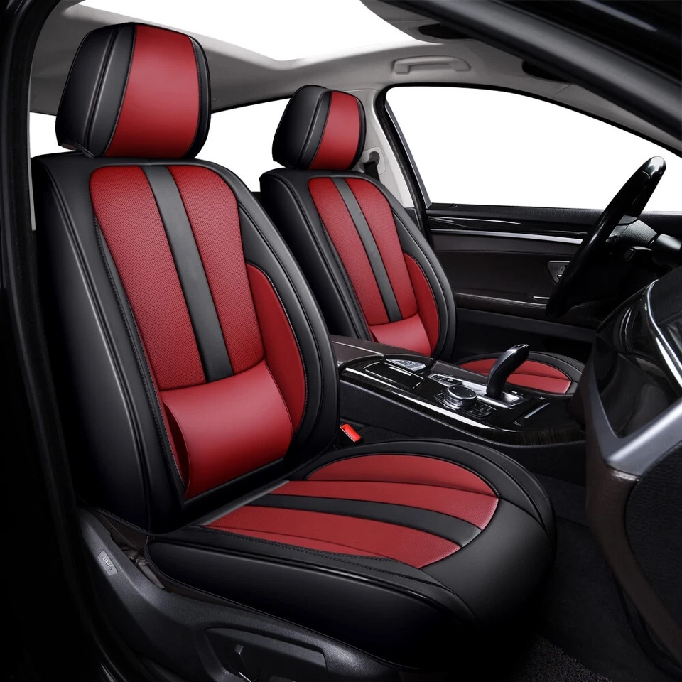 For Hyundai Elantra/Tucson/Sonata Luxury Leather Car Seat Cover Full Set Cushion Foto 3 de 4