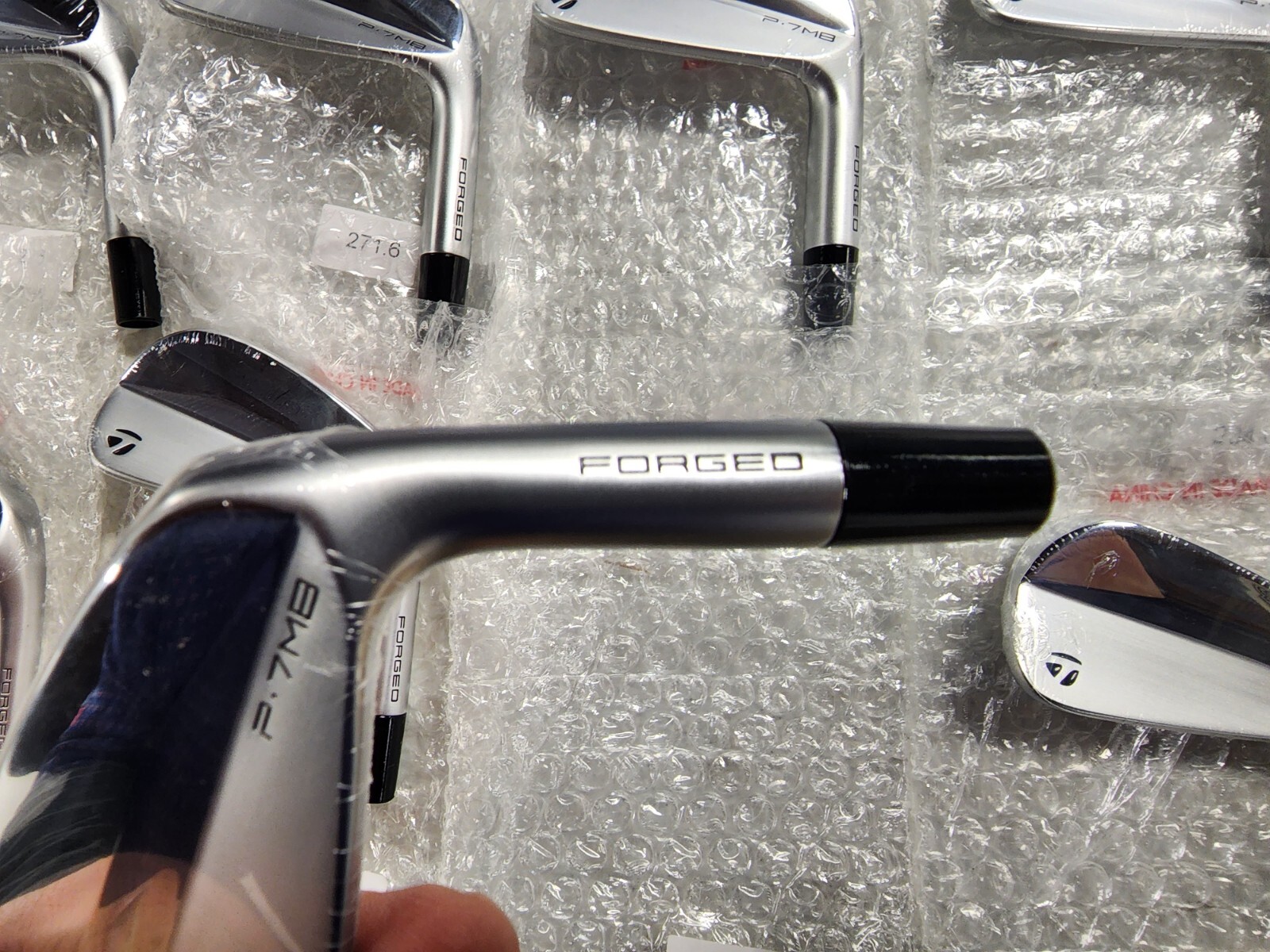 New Tour Issue TaylorMade P7MB P7 MB iron heads only 3PW head weights