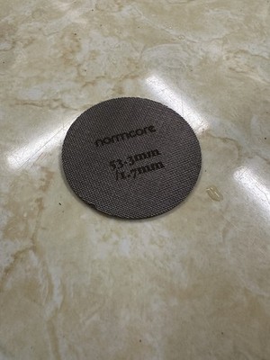 Normcore Puck Screen 53.3mm / 1.7mm Stainless Steel 
