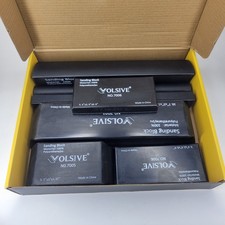 Volsive 7-piece Hand Sanding Block Set Hook And Loop Pu Foam Auto Body