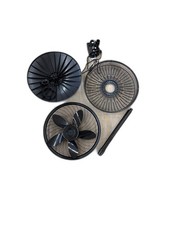 Ventilador de Pedestal Oscilante Lasko Cyclone 18" 3 Velocidades Negro Altura Ajustable