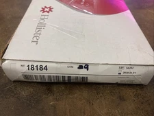 Hollister 18184 Lock and Roll Drainable 2-3/4" Ostomy Pouch - Box of 9