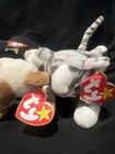 Vintage 90’s TY Beanie Baby Cats Lot Of 5 Plush Collectibles  Adorable