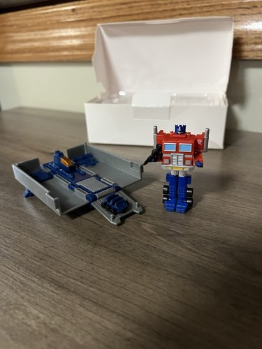 Transformers WST Optimus Prime with Trailer Complete Smallest G1 Wave 1 - Picture 1 of 10