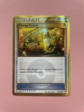 Pokemon TCG Energy Switch 109/108 Gold Secret Rare XY Roaring Skies NM