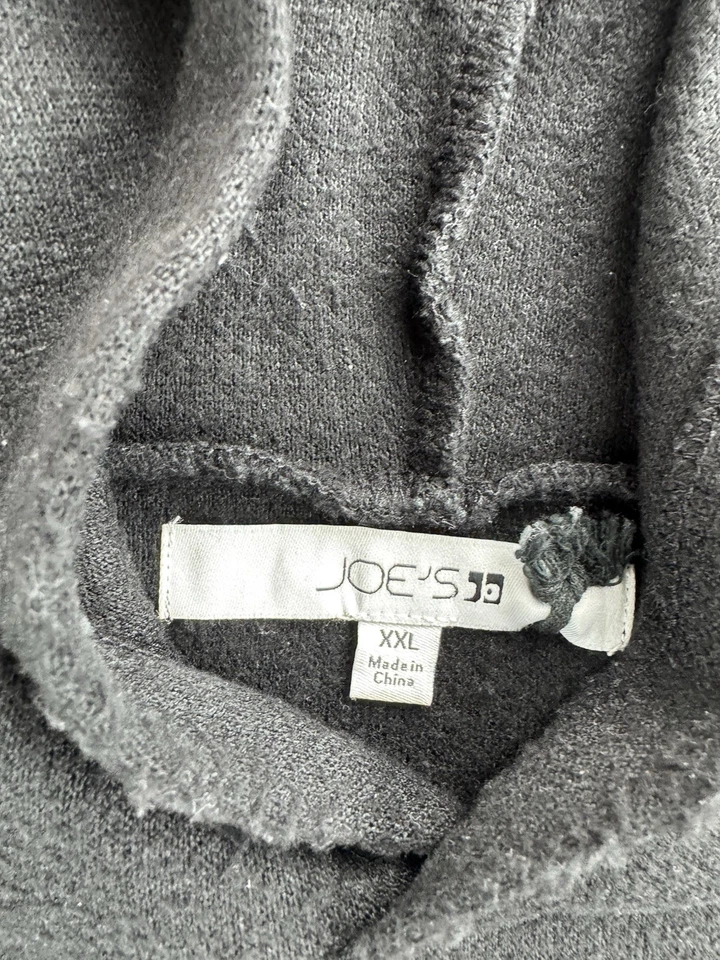 Joe’s Jeans Suéter Sudadera con Capucha Colección Negra Para Hombre Talla 2XL Pullover Manga Larga Foto 2 de 4