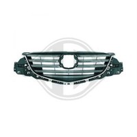 KüHlergrill KüHlergitter Chrom Schwarz FüR Mazda CX-5 KE GH