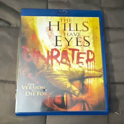 The Hills Have Eyes Blu-ray Disc Unrated Edition Movie in Blu-ray Case
