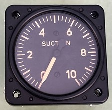 Vintage United States Gauge Co. Suction Indicator Instrument