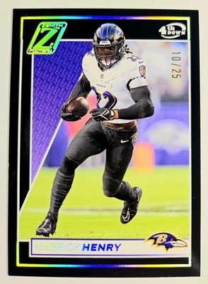 2024 Panini Zenith DERRICK HENRY 4th Down 10/25  Baltimore Ravens