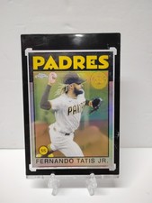 Topps 2021 Chrome Platinum Fernando Tatis Jr. #141 Padres 35th Anniversary Base…