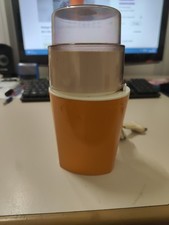 Macinacaffè Moulinex Vintage Type 299.2.00 Arancione Anni 70 FUNZIONANTE