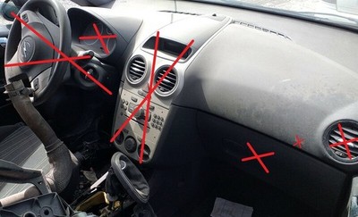 armaturenbrett 396874 OPEL CORSA D CMON 2006