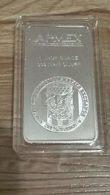 #ad #ad Apmex 1 Troy Ounce .999 Fine Silver Bar Sealed $91.88