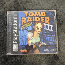 Eidos Tomb Raider III: Adventures of Lara Croft PS1 Manual Analog Memory Card