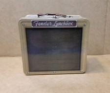 Fender Tweed Amp lunchbox Metal Tin