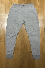Zara Men's Grey Tracksuit Bottoms Size XL fits like M