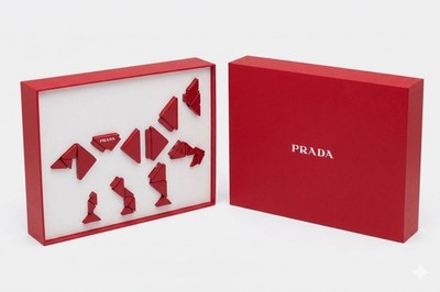Authentic PRADA Chinese / Lunar New Year Fire Horse gallops