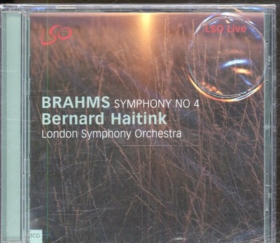 LSO0057 Bernard Haitink Brahms - Symphony No 4 CD UK Lso Live 2005 CD. Sealed