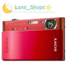 Sony Cyber Shot DSC-T900 CCD Digital Camera 4x Optical Zoom 12.1MP Red