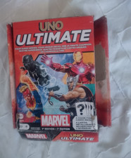 UNO UNO Ultimate Marvel Superheroes Card Game 1st Edition New Damaged Box