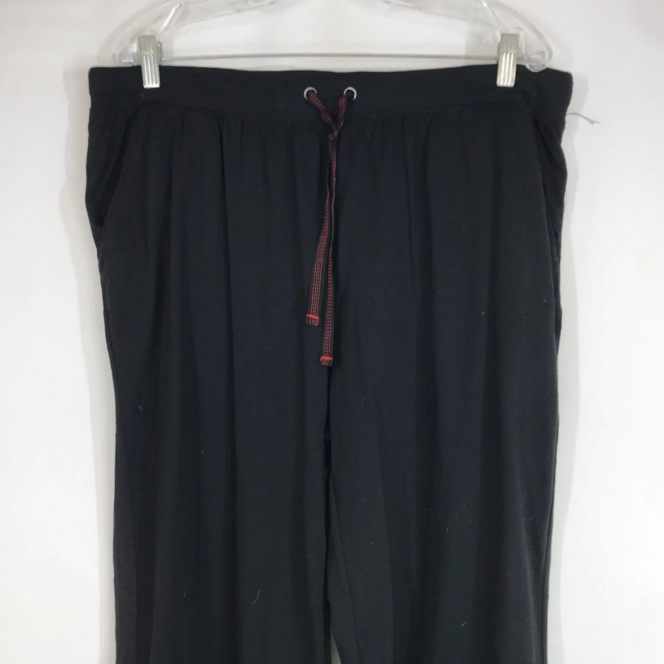TOMMY BAHAMA - MEN'S XL - BLACK DRAWSTRING WAIST COTTON BLEND LOUNGE PANTS - Image 2 of 4