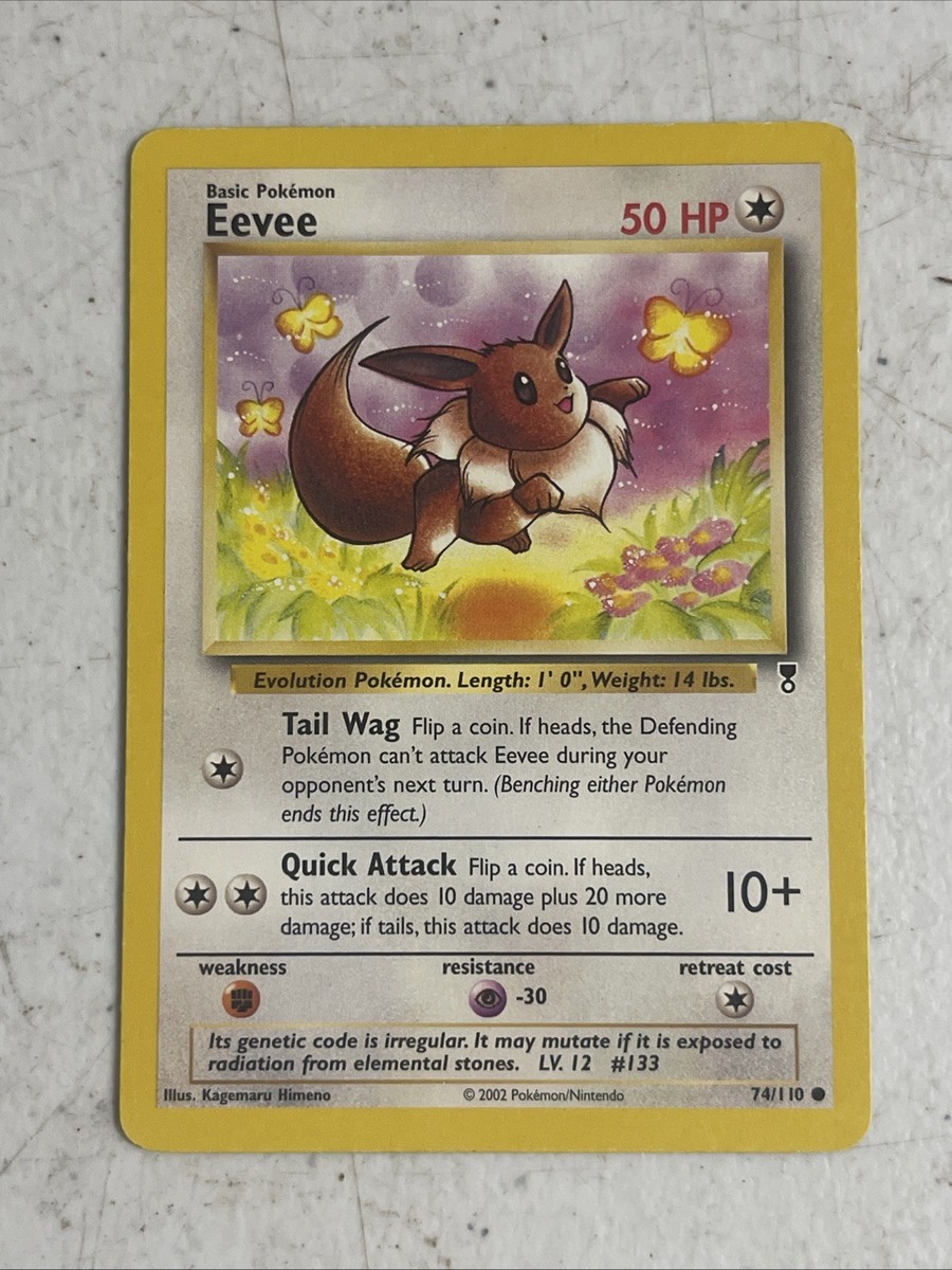 Eevee - 74/110 Legendary Collection - Pokémon TCG - 2002 Mp | eBay