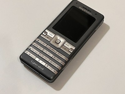 Sony Ericsson K770i Phone - Black Unlocked - Retro Luxury phone