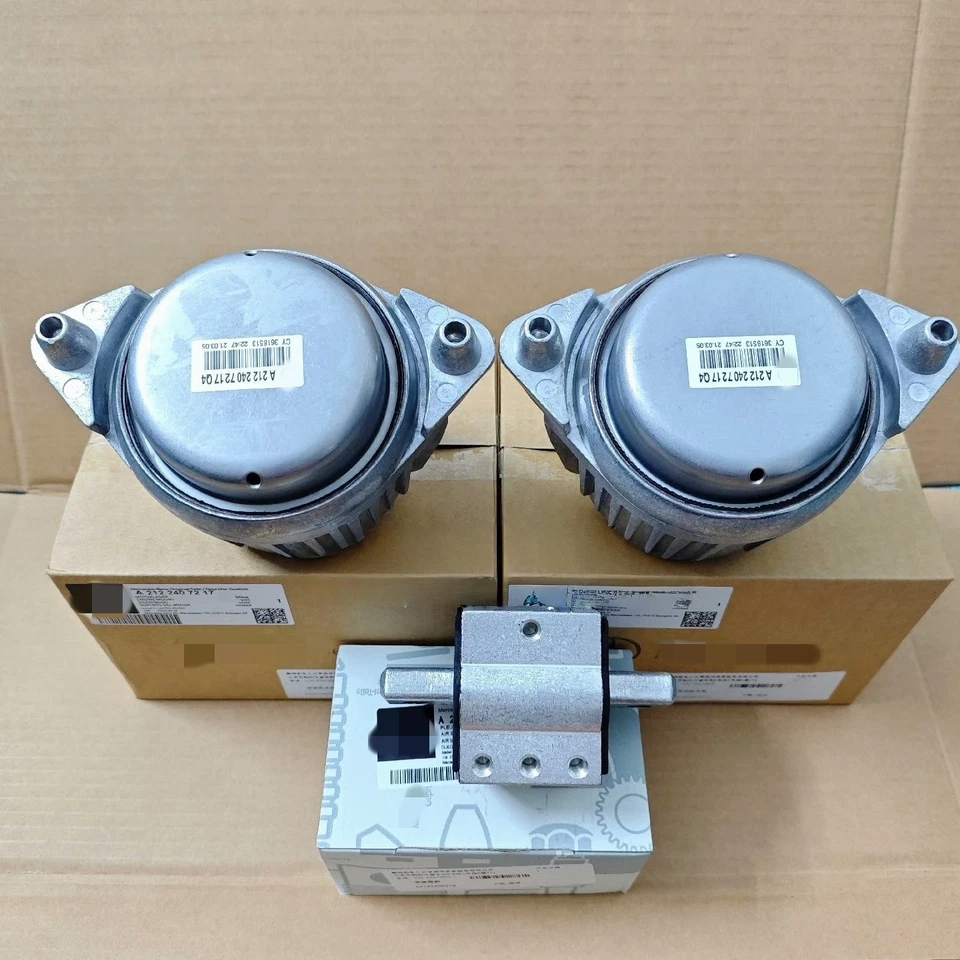 3 soportes de motor OEM para Mercedes Benz W212 E180 E200 E250 M274 1.8T 2.0T Foto 3 de 4