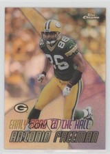 1999 Topps Chrome Hall Hopefuls Refractor 61/100 Antonio Freeman #H13 0bk4